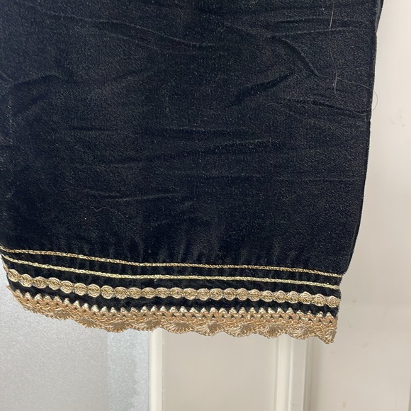 Beautiful 3 PCs Pakistani designer wedding, evening dress - Picture 5 of 8